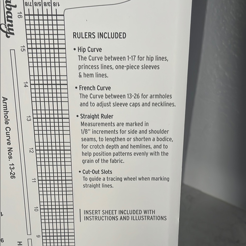 Savant Gray Styling Design Ruler - Picture 4 of 5